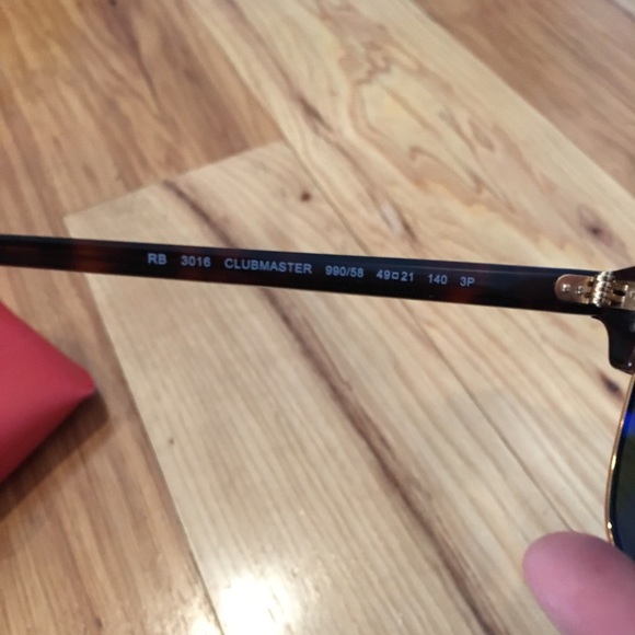 Ray-Ban Polarized Clubmaster Sunglasses - Picture 2 of 7